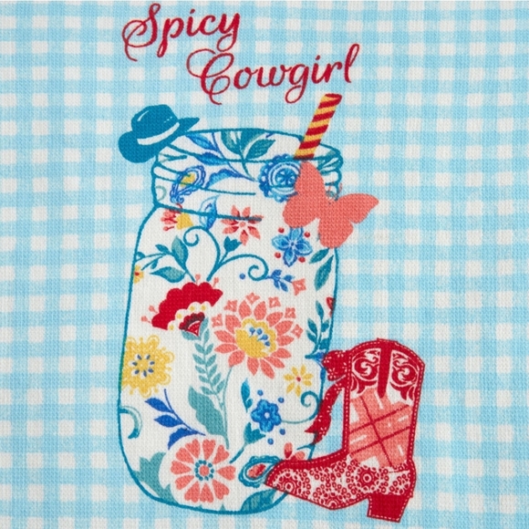New Pioneer Woman Spicy Cowgirl Kitchen Towel Set - Picture 7 of 7